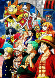 Puzzles One Piece avec tous les personnages phares 300 Pièces