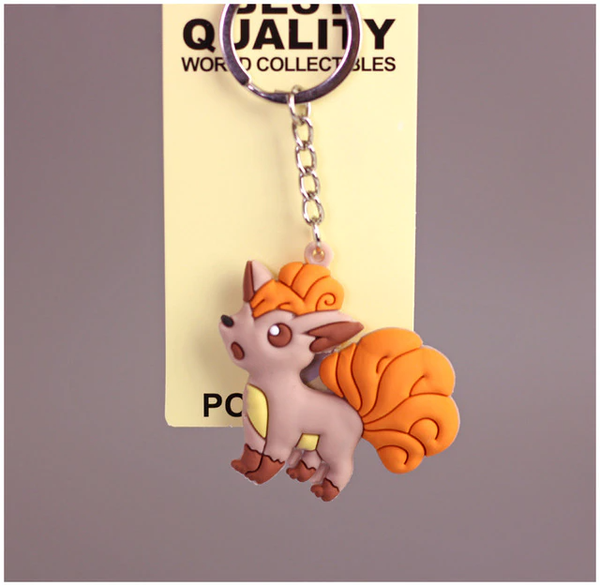 Porte-clés Pokémon avec créatures en PVC