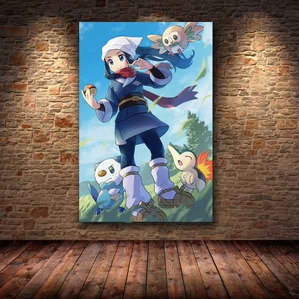 Posters Pokémon pour décor chaleureux
