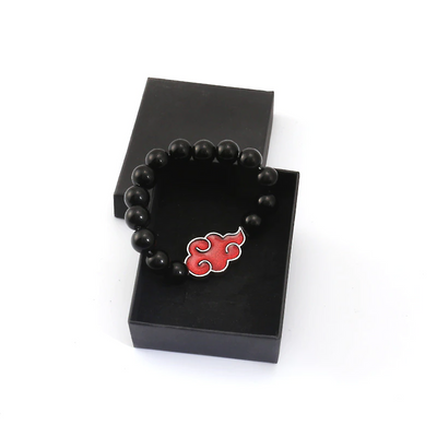 Bracelet Naruto En Perles Noires