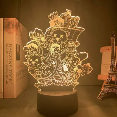 Lampe LED One Piece Thousand Sunny Mugiwara - Mangahako