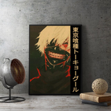 Posters Tokyo Ghoul avec illustrations manga
