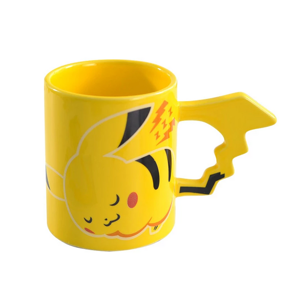 Mug Pokémon Pikachu avec manche en forme de queue