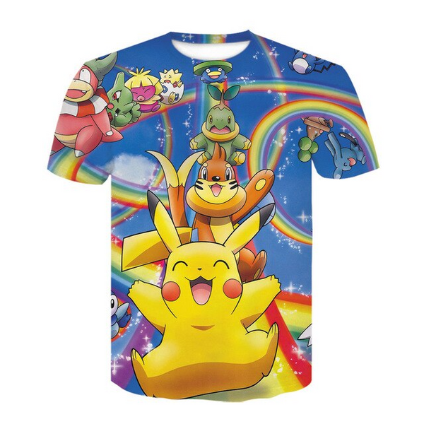 Collection inédite de T-shirts Pokémon