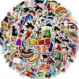 Packs de 10 et 50 stickers Dragon Ball intégrale