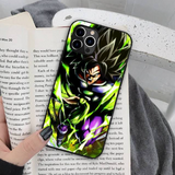 Coques Broly en silicone souple pour iPhone