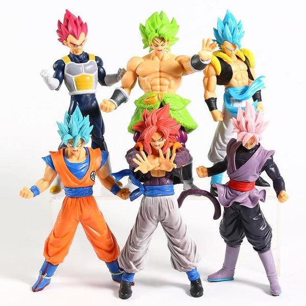 Figurines Dragon Ball Pack de 6 personnages