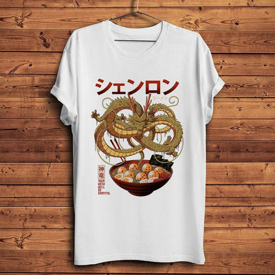 T-Shirt Dragon Ball Shenron Ramen - Mangahako