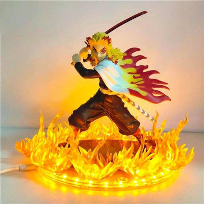 Figurine Demon Slayer Kyojuro Rengoku LED