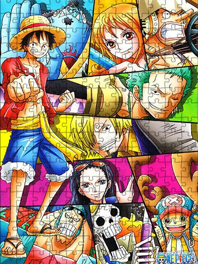 Puzzles One Piece avec illustrations artistiques de 300 Pièces