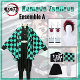Ensemble cosplay Tanjiro Kamado Demon Slayer