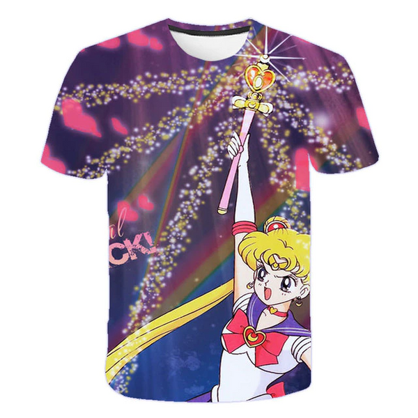 T-shirts Sailor Moon fun pour femmes