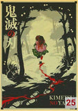 Posters Demon Slayer: Kimetsu no Yaiba Vintage