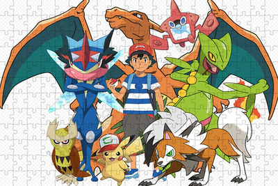 Puzzles Pokémon pour toute la famille 500 Pièces