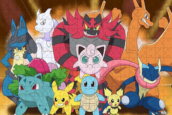 Puzzles Pokémon pour toute la famille 300 Pièces
