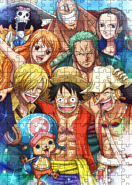 Puzzles One Piece avec tous les personnages phares 300 Pièces