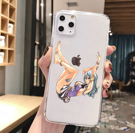 Coques iPhone Silicone Transparent Fairy Tail