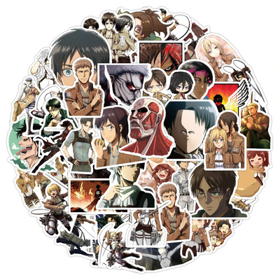 Stickers SNK illustrant les personnages 50 pièces