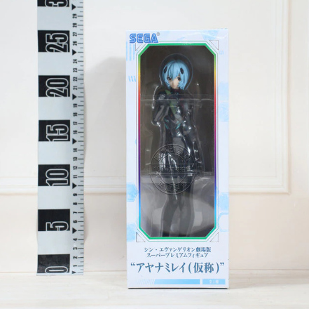Figurine Evangelion Rei Ayanami combinaison noire