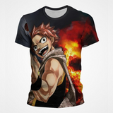 T-shirts Fairy Tail imprimés 3D all-over