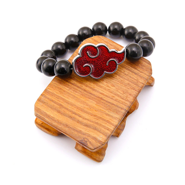 Bracelet Naruto En Perles Noires
