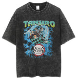 T-Shirt Demon Slayer Vintage Tanjiro
