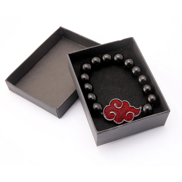 Bracelet Naruto En Perles Noires