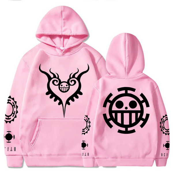 Hoodie One Piece Heart Pirates