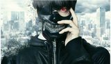 Masque Tokyo Ghoul Ken Kaneki en cuir