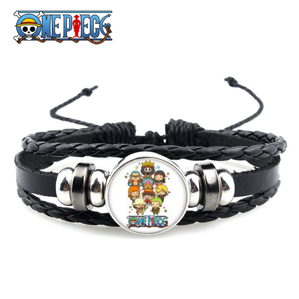Bracelets One Piece Avec Dôme En Verre