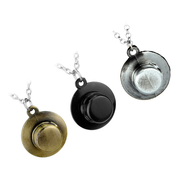 Collier One Piece Ace en Alliage Métallique