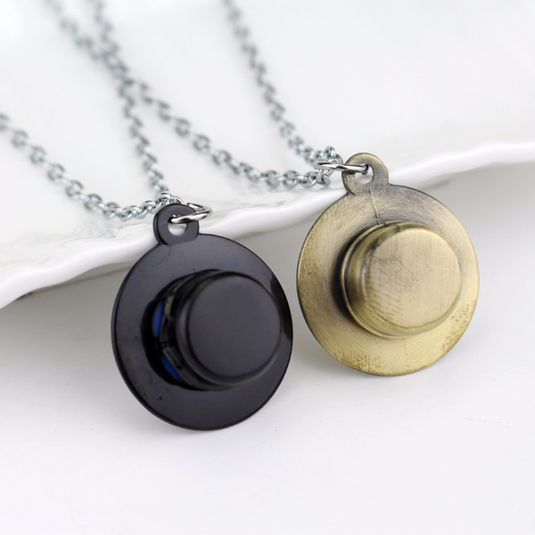 Collier One Piece Ace en Alliage Métallique