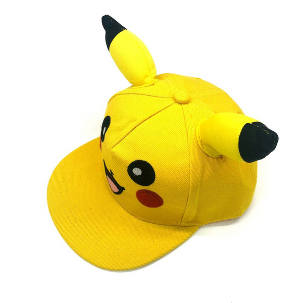 Casquettes Jaune Pokémon Pikachu