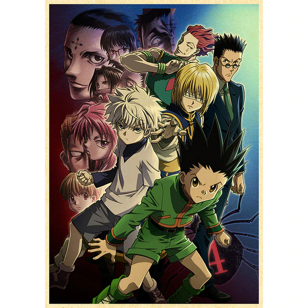Posters Hunter x Hunter avec illustrations inédites