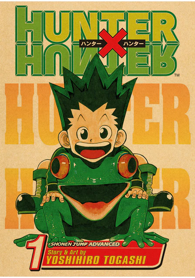 Posters Hunter x Hunter de type vintage