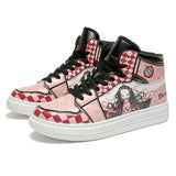 Sneakers Demon Slayer Nezuko High Pink