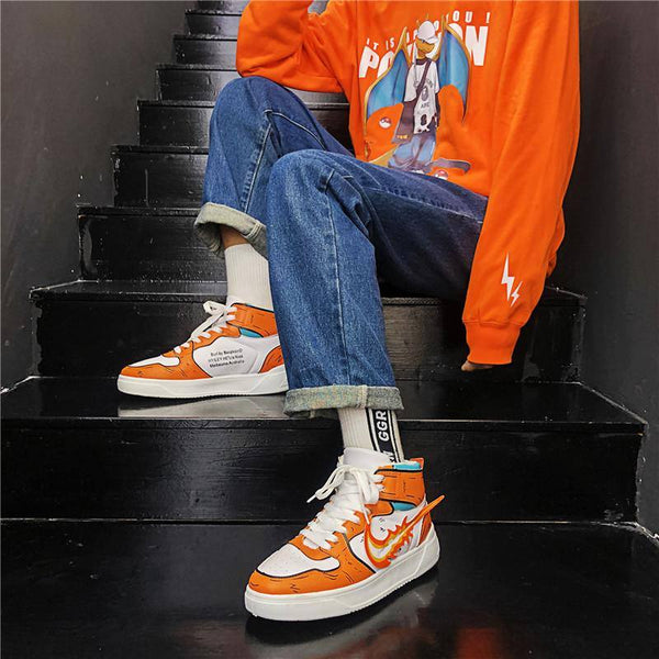 Sneakers Pokémon Dracaufeu High