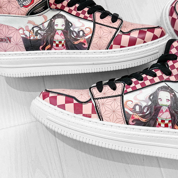 Sneakers Demon Slayer Nezuko High Pink