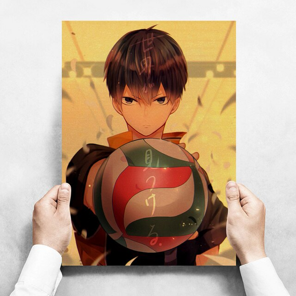 Posters Haikyuu éditions spéciales sur papier kraft