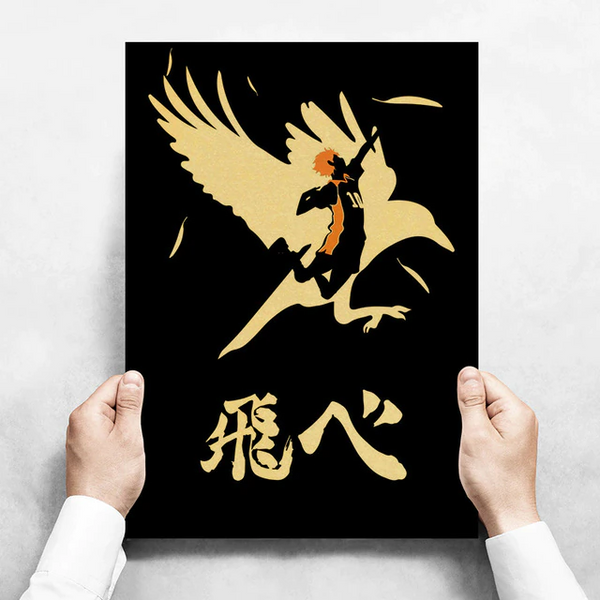 Posters Haikyuu éditions spéciales sur papier kraft