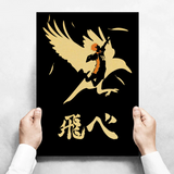 Posters Haikyuu éditions spéciales sur papier kraft