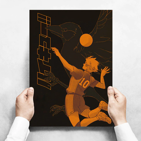 Posters Haikyuu éditions spéciales sur papier kraft