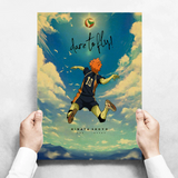 Posters Haikyuu éditions spéciales sur papier kraft