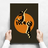 Posters Haikyuu éditions spéciales sur papier kraft