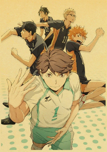 Posters Haikyuu pour chambre à coucher