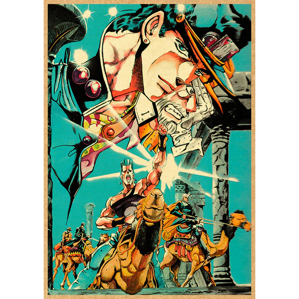 Posters Jojo en impressions sur papier kraft