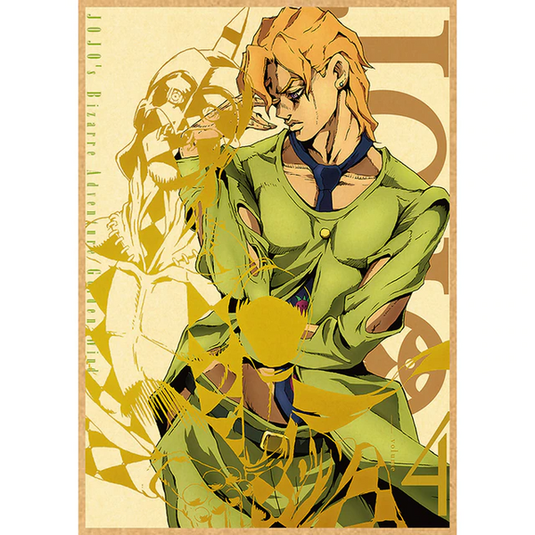Posters Jojo en impressions sur papier kraft