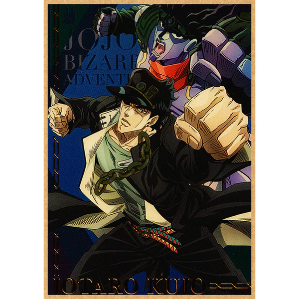 Posters Jojo en impressions sur papier kraft