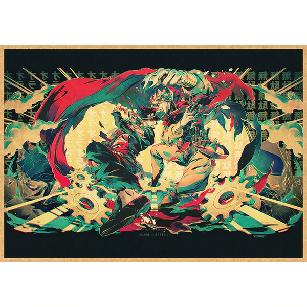 Posters Jojo en impressions sur papier kraft
