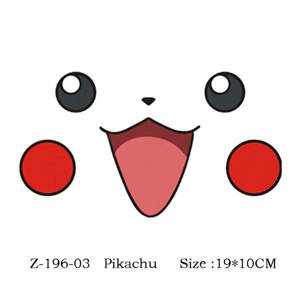 Stickers Pokémon Pikachu pour voitures